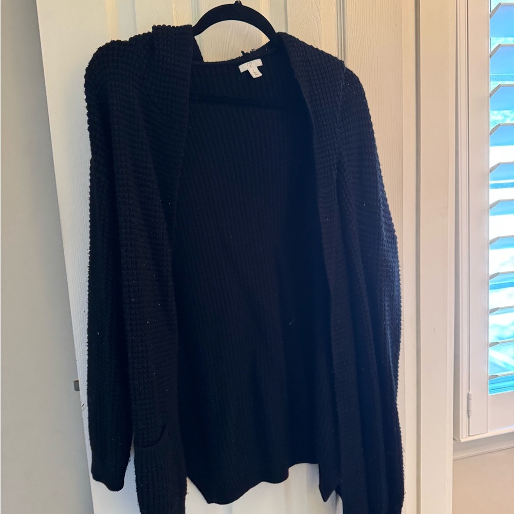BP Black Knit Cardigan Sweater